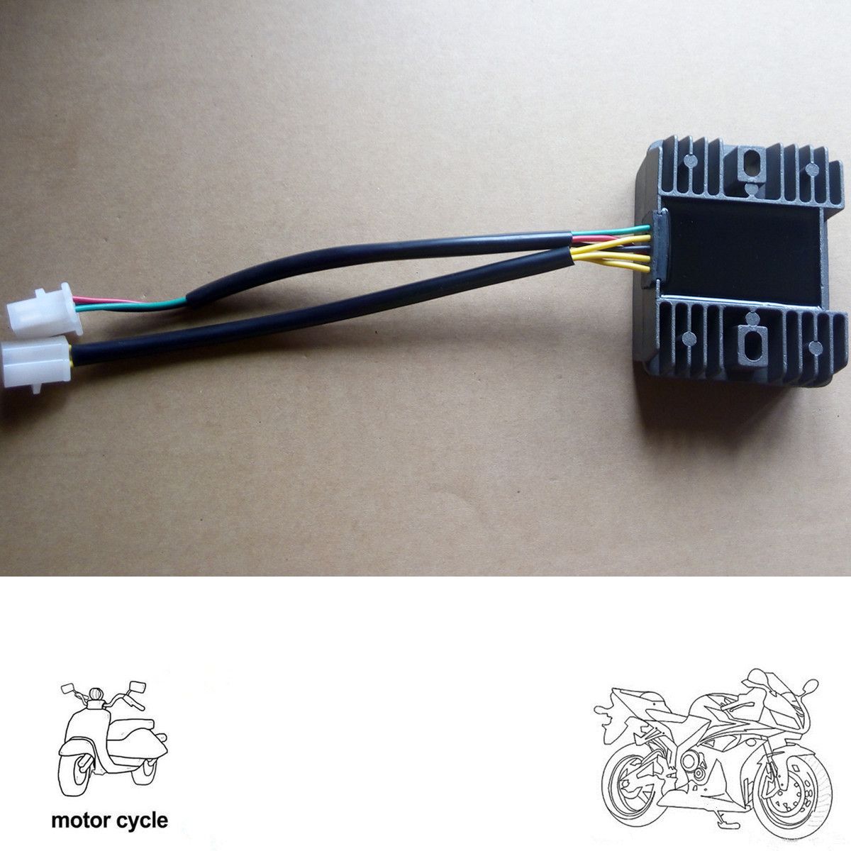 for Honda Magna Vf750c Vt600 Steed 400 CH250 New Voltage Regulator Rectifier