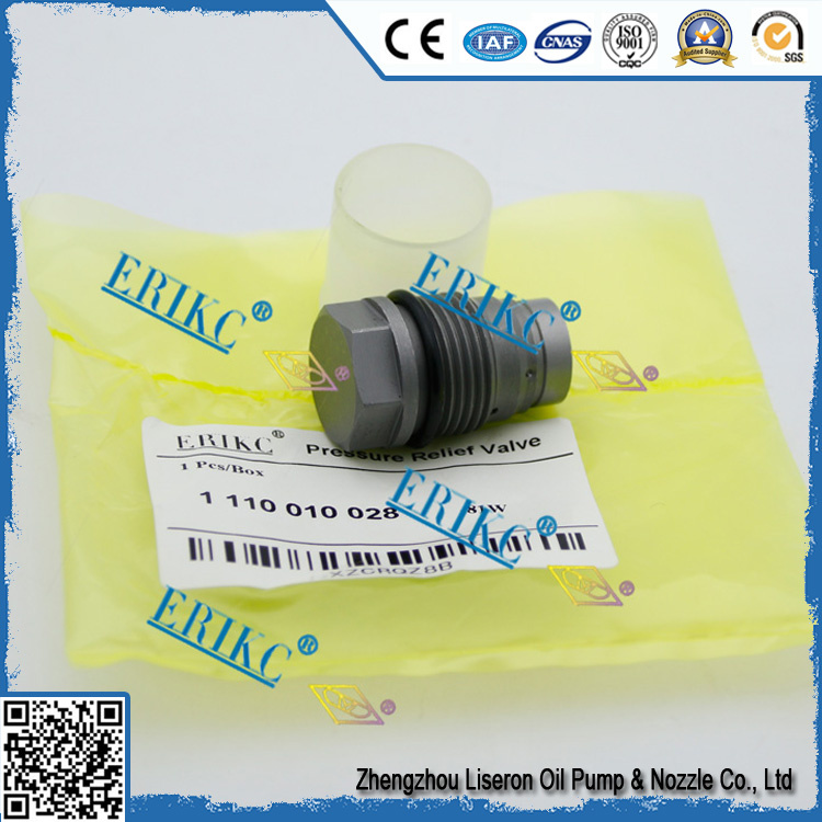 Erikc Common Rail Pressure Release Valve 1110010028 Bosch Repair Kits Relief Valve V837079623