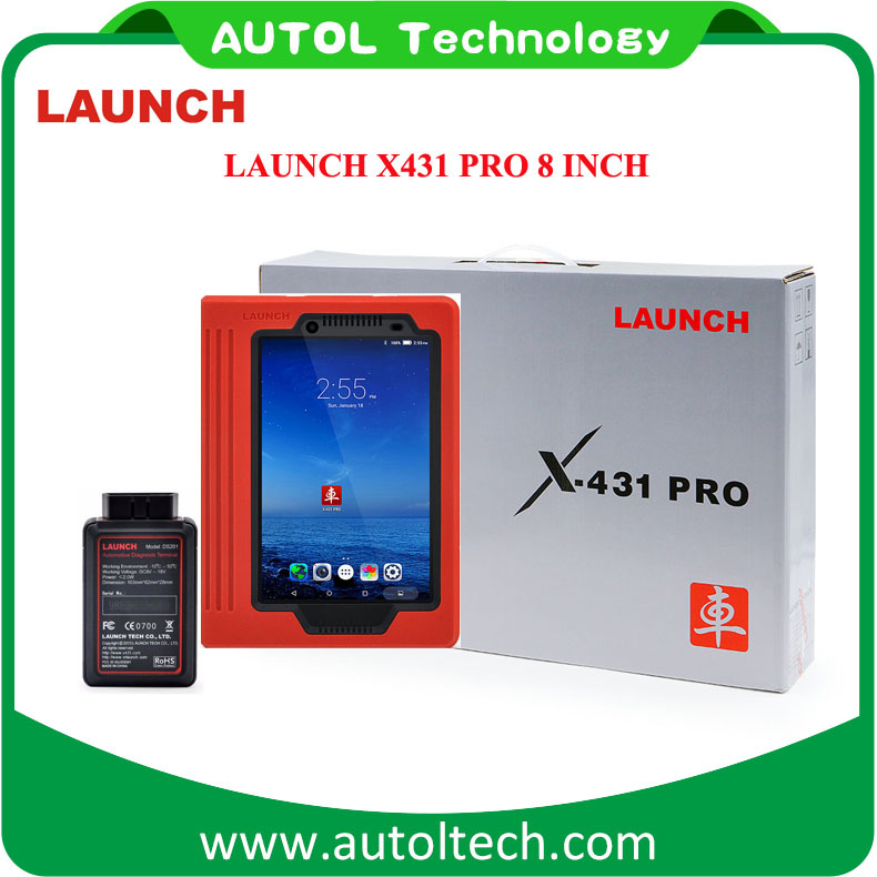 2017 New Launch X431 PRO with 8 Inch Screen Upgrade Online Launch X-431 PRO