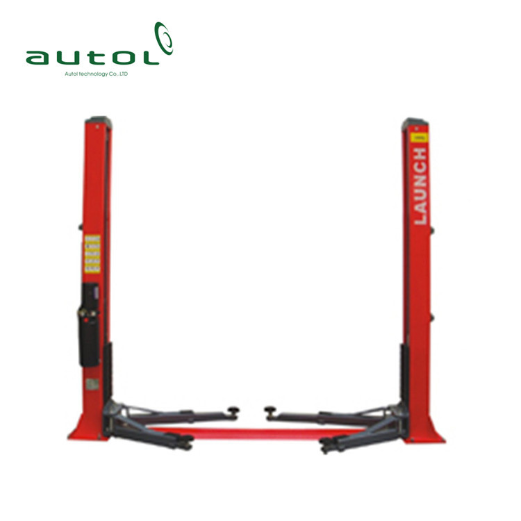 2 Post Car Hoist Lift Double Cylinder Hydraulic Lift for Sale Launch