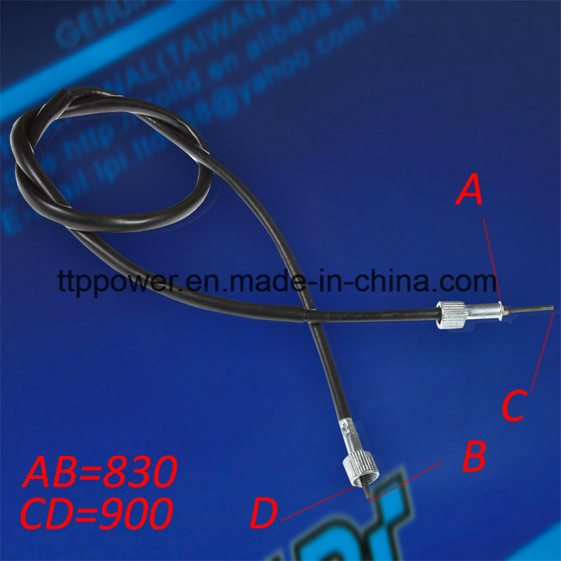 48y-83550-00 Motorcycle Spare Parts Motorcycle Speedometer Cable