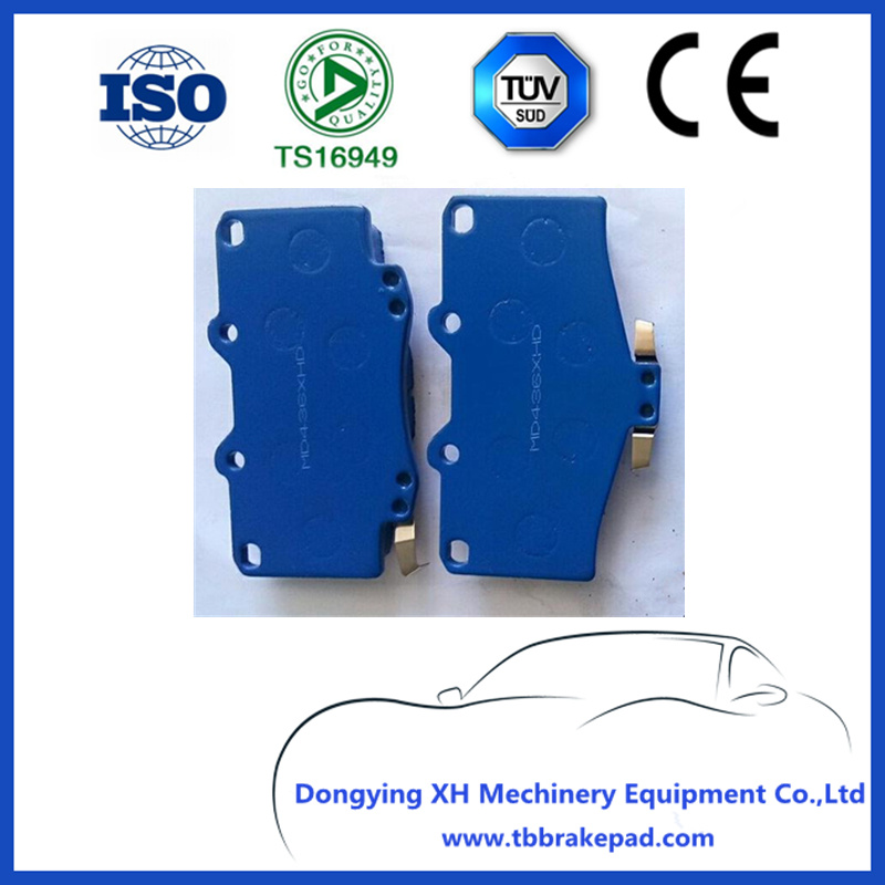 Semi-Metal High Performance Low Noise Car Brake Pads D325