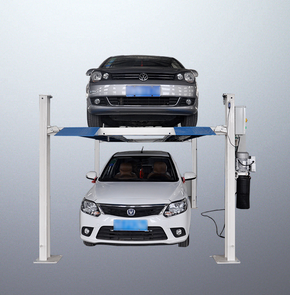 Automatic Vehicle Parking Four Post Car Lift