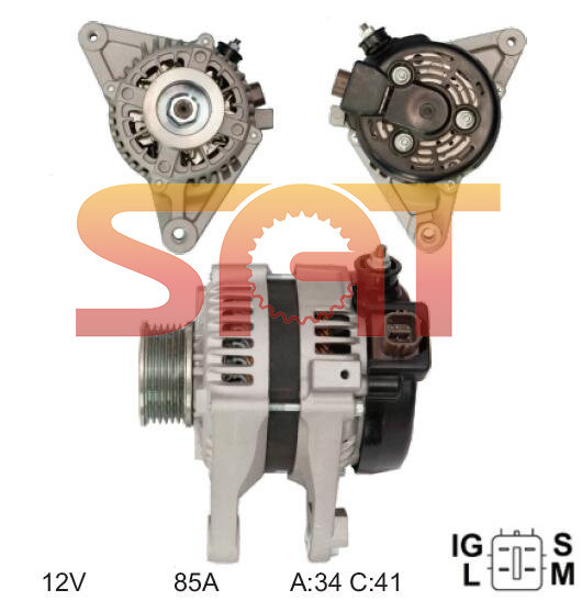 Nippondenso Alternator 27060-0d250 104210-9200
