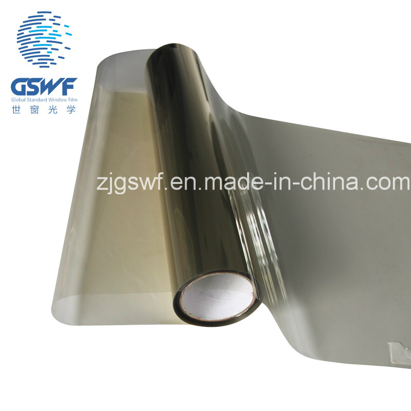 Megnetron Sputtering Metalized Reflective Window Film for Automotive 2ply Gws202