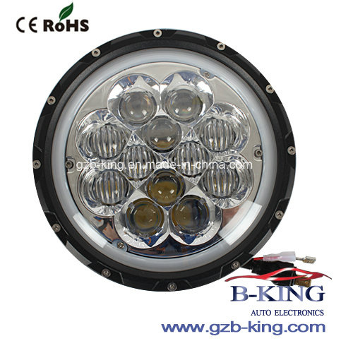 5D LED Headlight with DRL and Angel Eyes