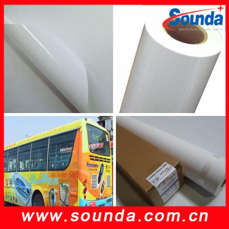 2015 Sino High Quality 440g Matt Self Adhesive Vinyl