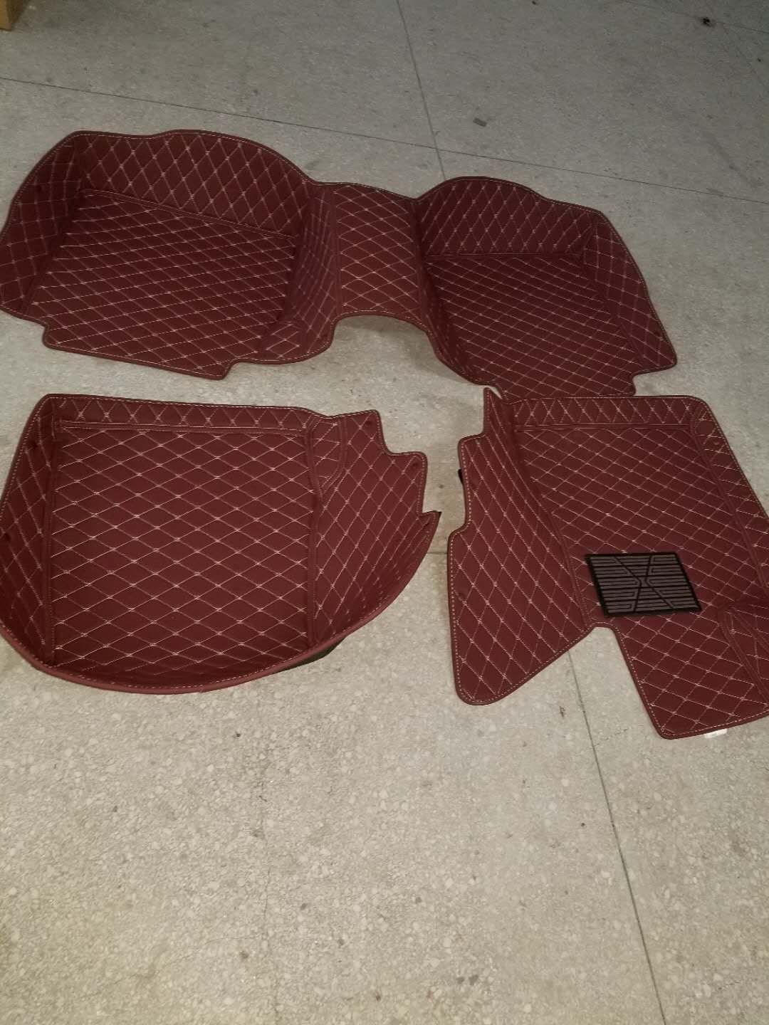 5D XPE Leather Car Mat for Benz S 600 2007 