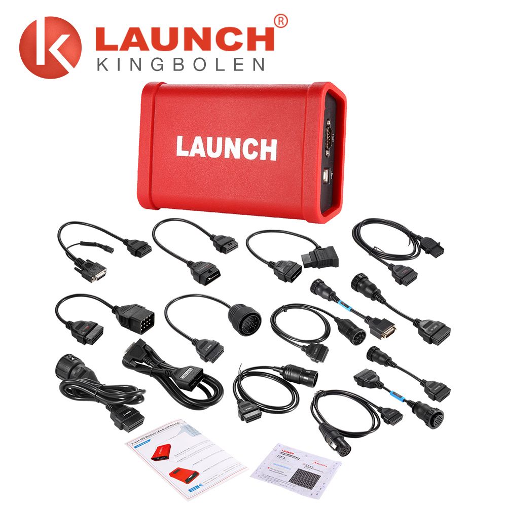 2018 Newest Launch X431 HD Heavy Duty Truck Diagnostic Module Work with Launch X431 V+ X431 PRO3 Software Free Update Online