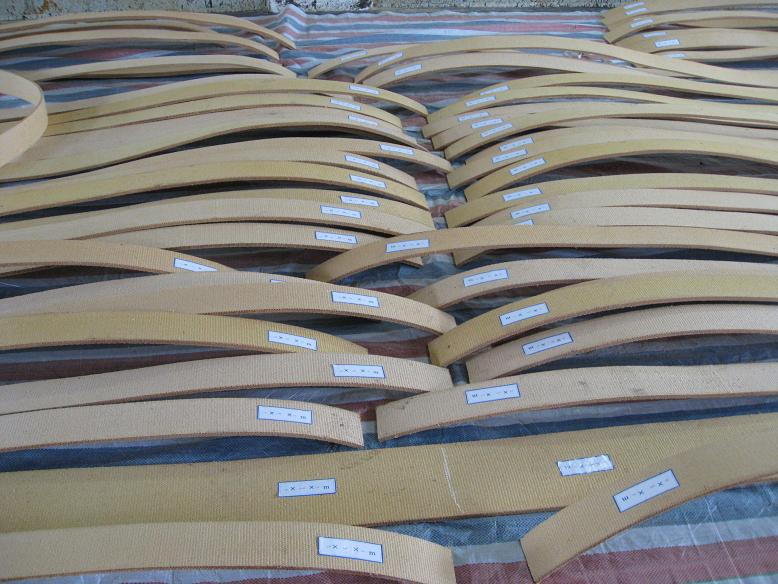 Anchor Windlass Brake Lining in Roll