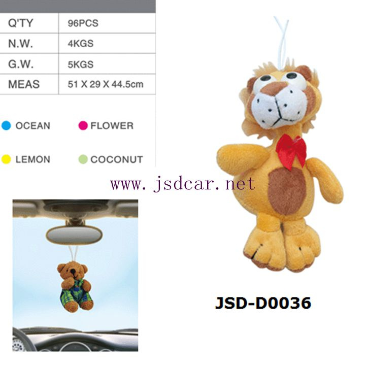 Promotional Car Air Freshener, Car Plush Pendant (JSD-D0036)