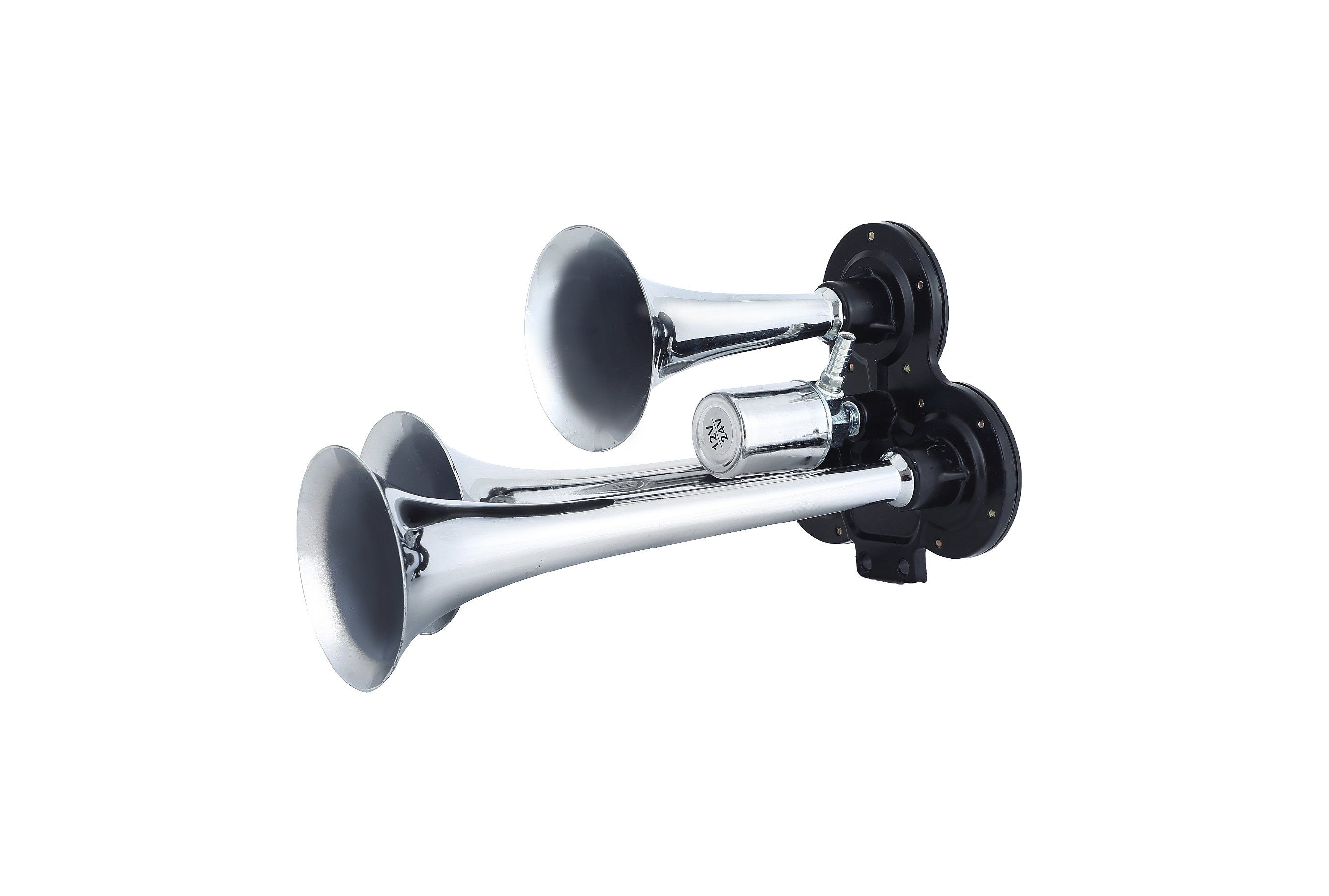 Silver Electric Horn Tweeter 12V for Auto Accessory