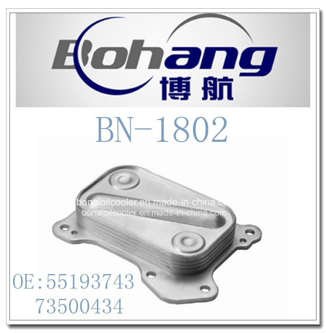 Bonai Auto Spare Vauxhall Combo Corsa C Corsa D Meriva1.3 Oil Cooler (55193743/73500434) for Opel 