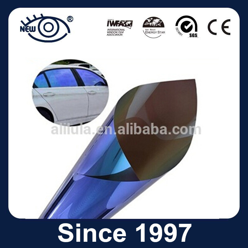 Removable Glue Car Window Protection Chameleon Car Tint Film
