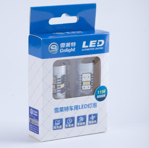 Car LED P21W S25 Ba15s 1156 1157 Bay15D P21 5W 13SMD Turn Signals Light Bulb Car Lamp Brake Tail Parking Light Red White 12V Car Styling