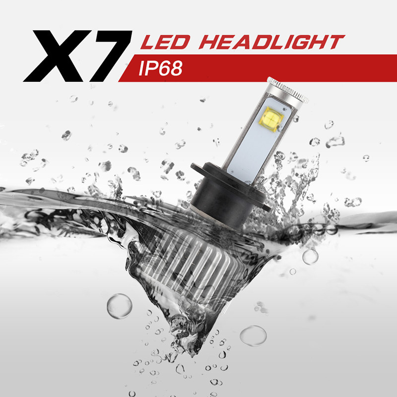 H7 6000k 40W 3600lumens LED Headlights for Trucks