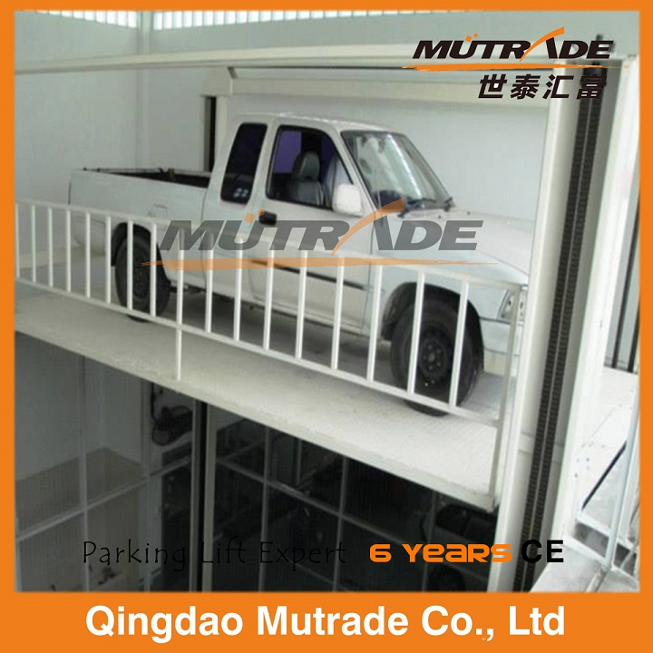Four Post Floor to Floor Vertical Car Hudraulic Lift