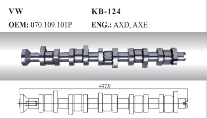 Auto Camshaft for VW (070.109.101p)