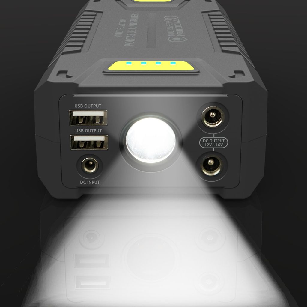 Battery Booster Pack Jump Starter with Rechargeable Battery