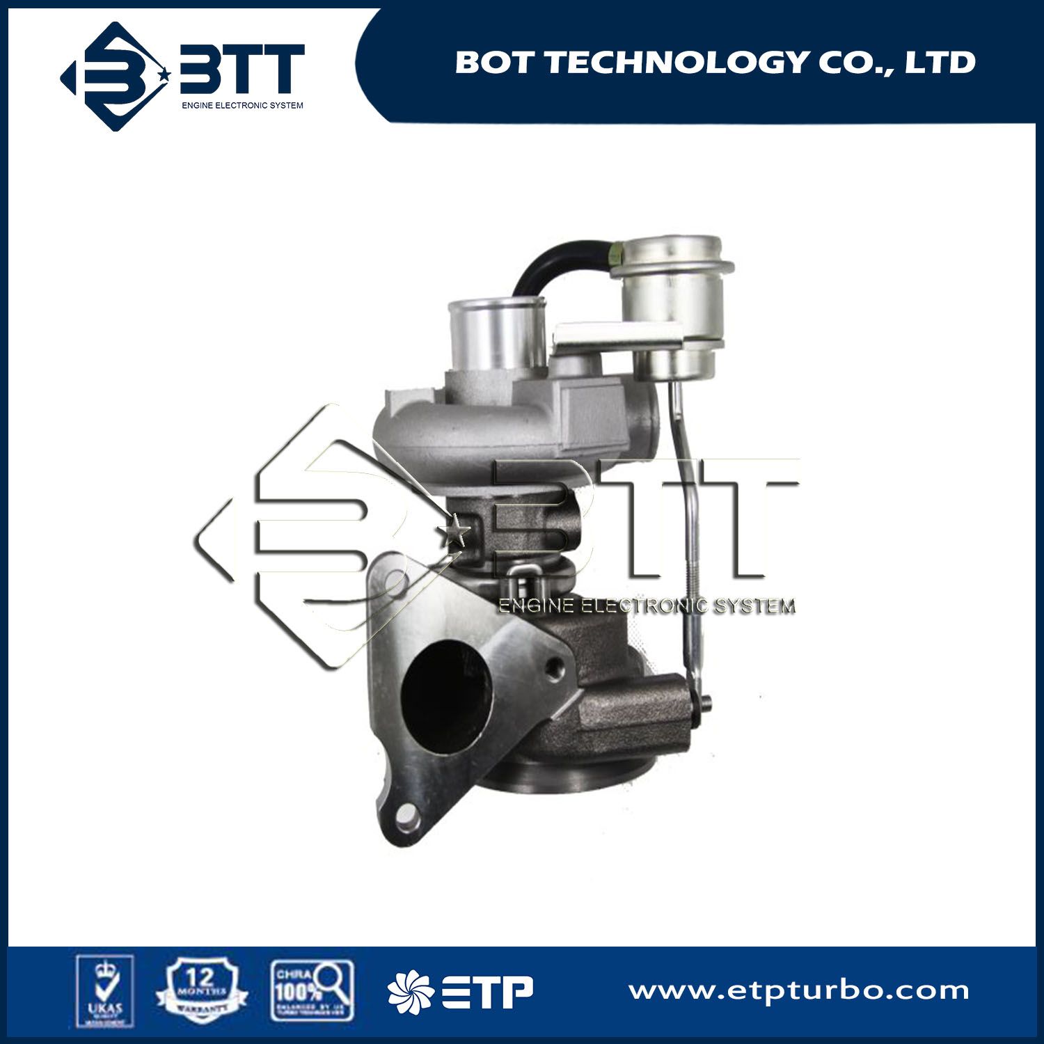 Turbocharger 49131-05210 / 49131-05212 Td03 0375K7 FIAT Ducato III 2.2 100 Multijet 4hv Psa