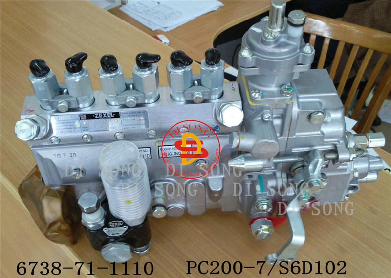 PC200-7-S6d102 Spare Parts Injection Pump (6738-71-1110)