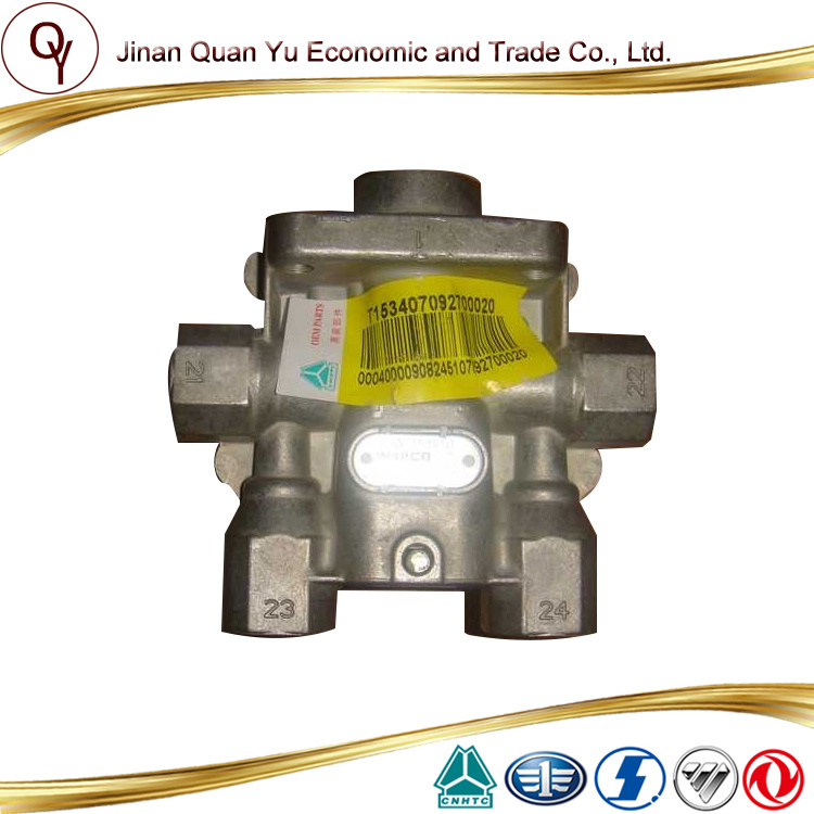 Four Circuit Protection Valve for HOWO Truck Part (WG9000360523)