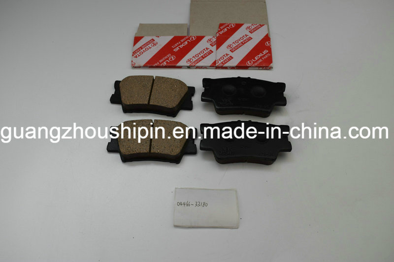 Famous Japan Car Brake Pad 04466-33180 for Toyota Camry Acv40