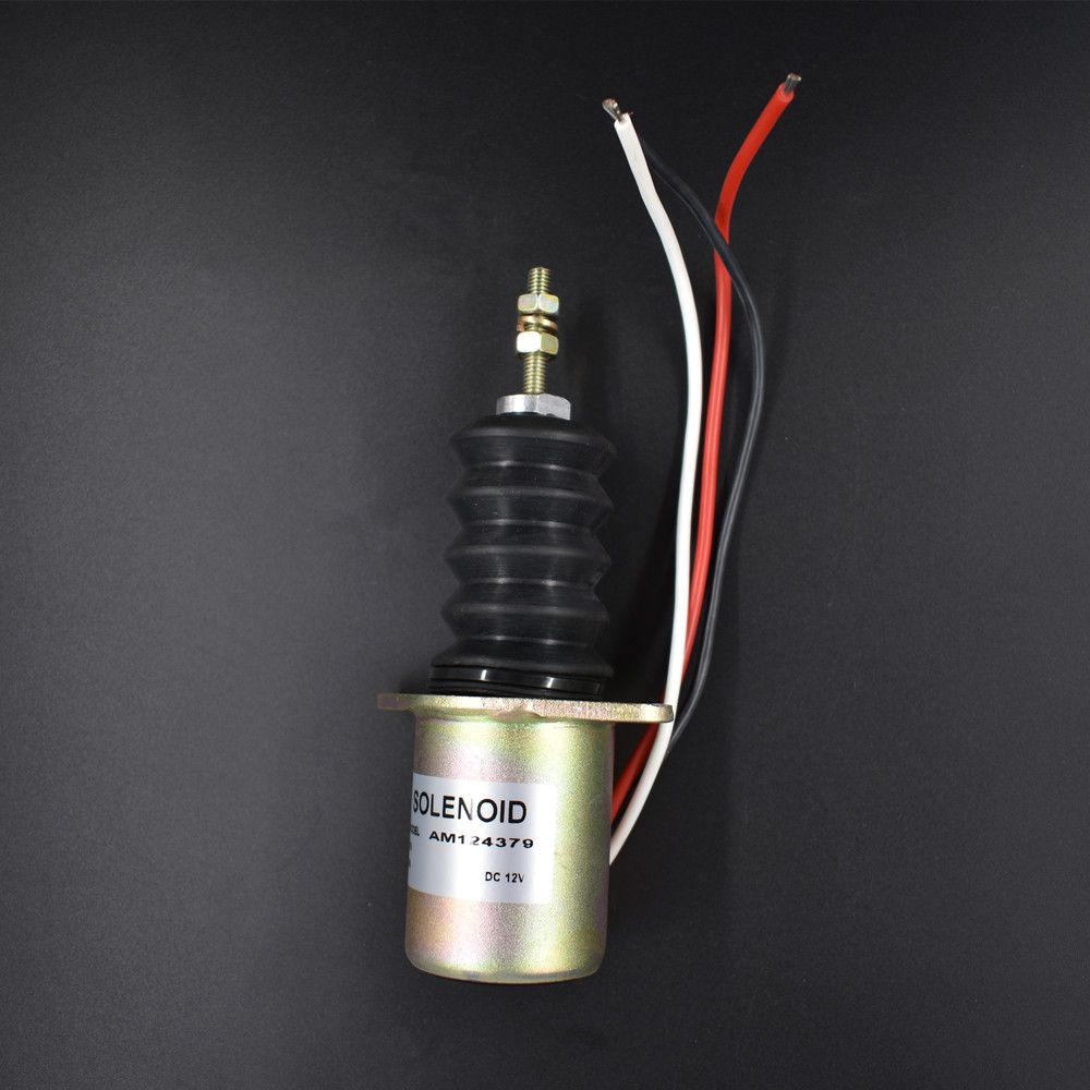 Fuel Shut off Solenoid for John Deere 415 425 455 F915 F925 F935 Am124379
