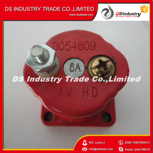 24V Solenoid Valve 3054609 455LC-7 3021420 Electromagnet Excavator Solenoid Valve