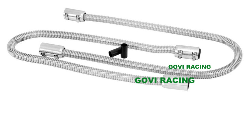 44 in Flexible Stainless Steel Radiator Hose for Generator Engine Parts