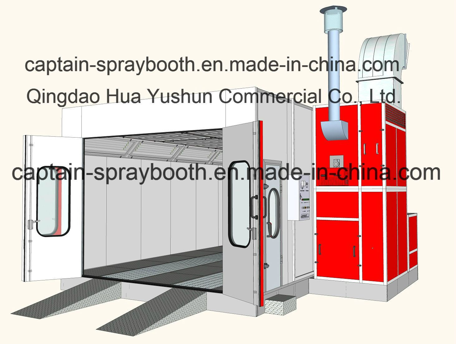 Ce Standard High Quality Captain Cheap Paint Booth