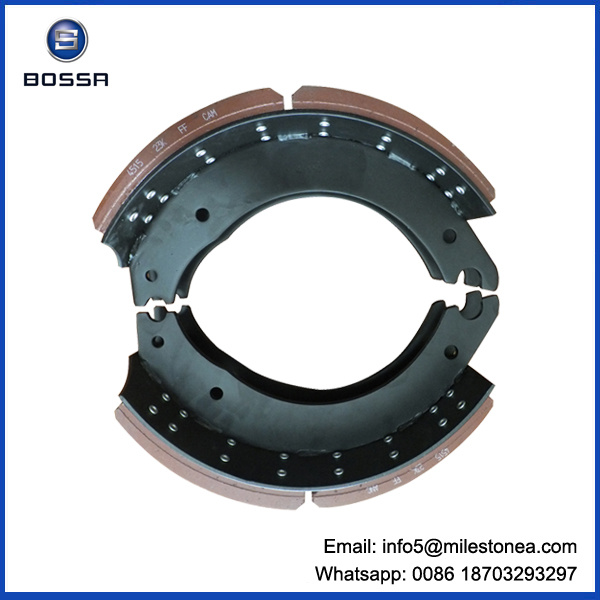 4515q 4515e 4707 4516q 4516e Heavy Truck Trailer Brake Shoe Lining Kits Assembly