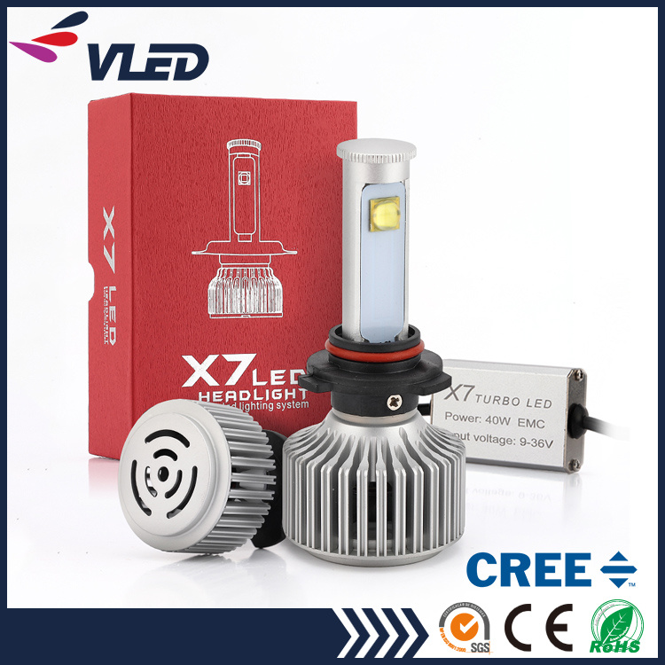 High Quality 36W 3600lm 9005 9006 New Design Good Light Pattern Truck Lite LED Headlight