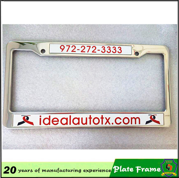 2016 New Hot Sale Cute License Plate Frames
