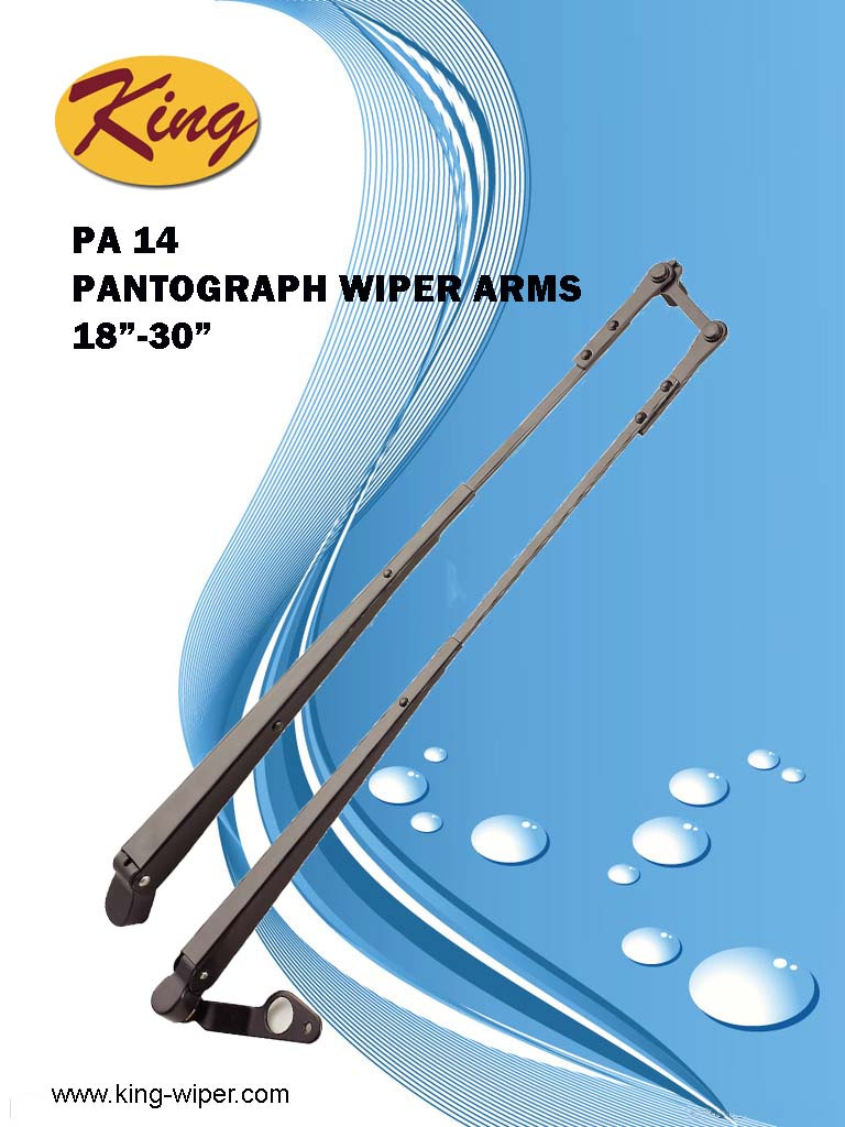 Pantograph Wiper Arm for Engineering Cars, Tractor, Agricultural Equipment, Bus & Special Vehicles
