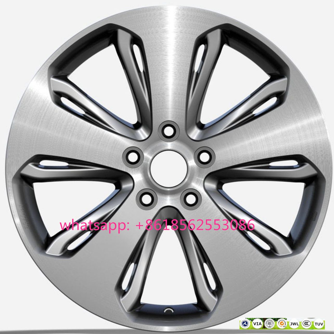 18*7j Aluminum Car Auto Wheels Rim Hyundai Alloy Wheels Replica
