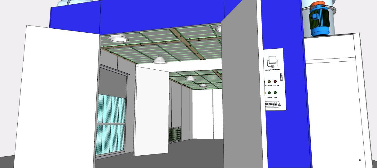 Car Spray Booth/Paint Booth Furniture