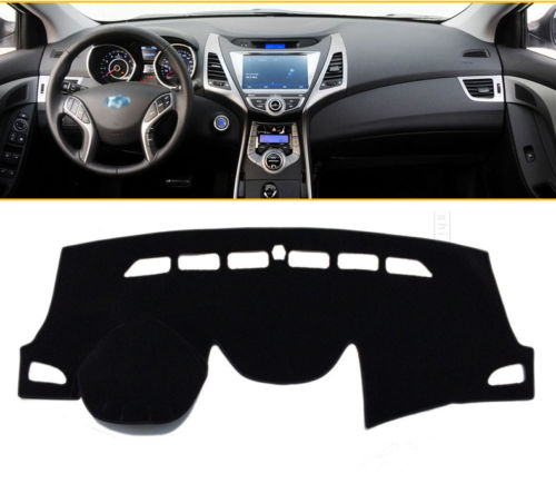 Dashmat for Hyundai Elantra 2012-2015 Dashboard Mat Sun Cover Car Interior
