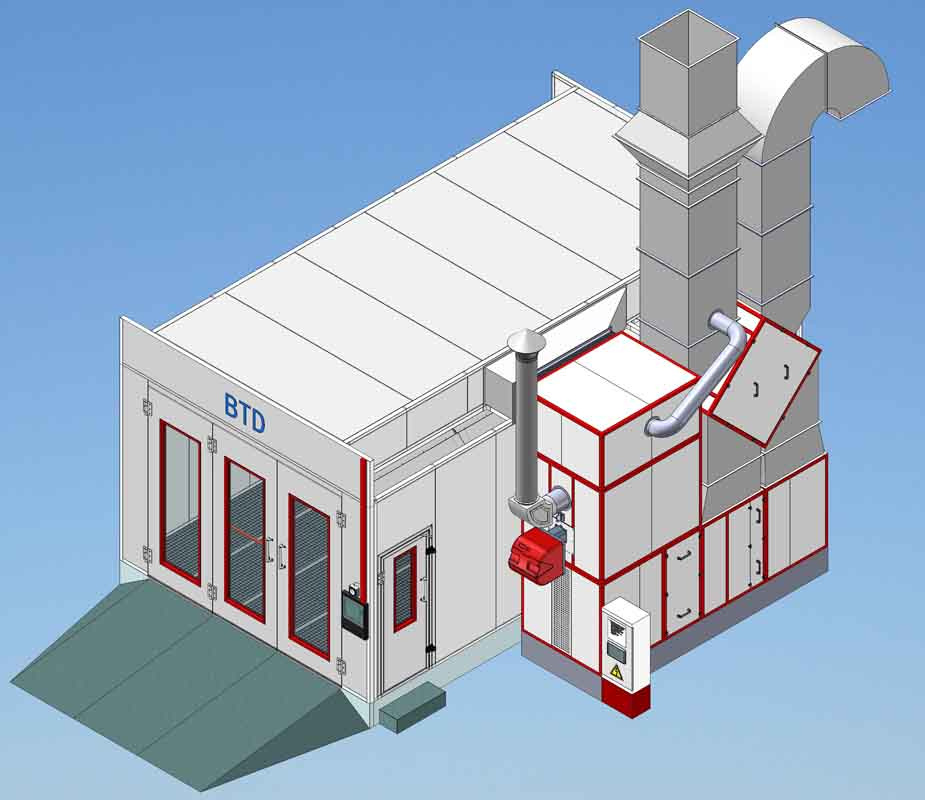 Auto Spray Booth Spray Booth for Sale Booth Paint Booth
