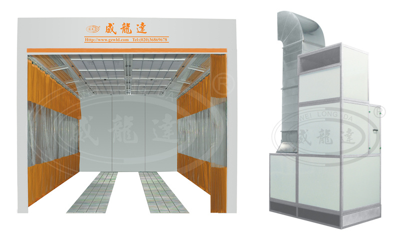 Preparation Station Sanding Polishing Booth (WLD-PS-B2)