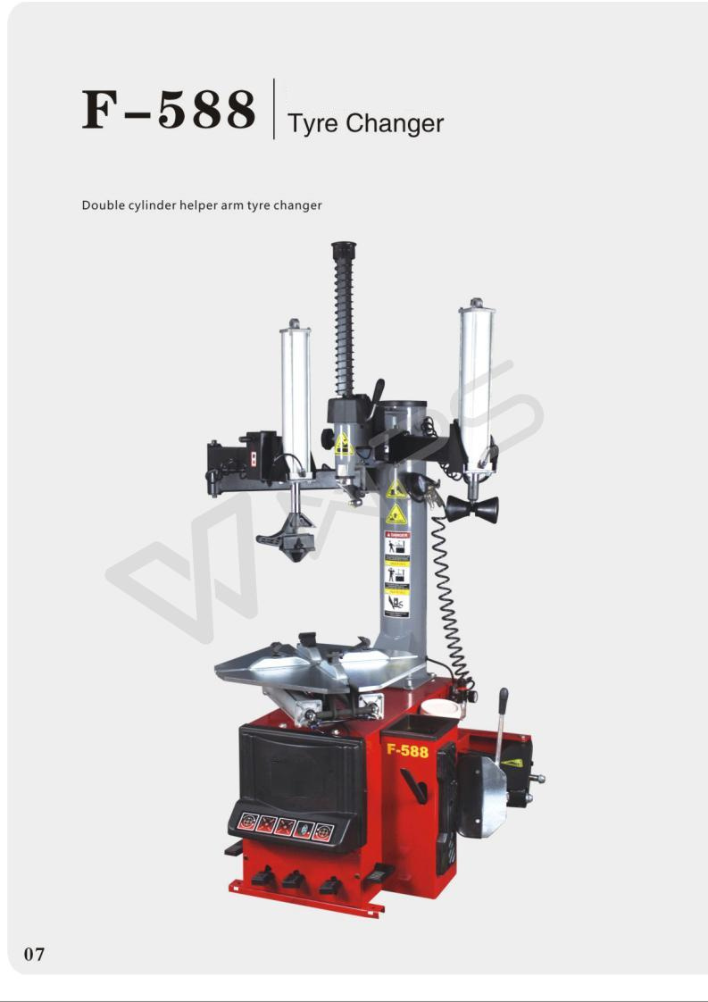 Tyre Changer with Helper Arm, /Auto Lifter