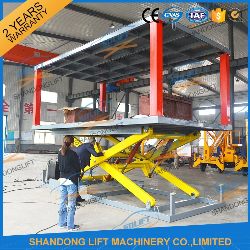 Big Capacity Scissor Type Scissor Hydraulic Auto Car Lift