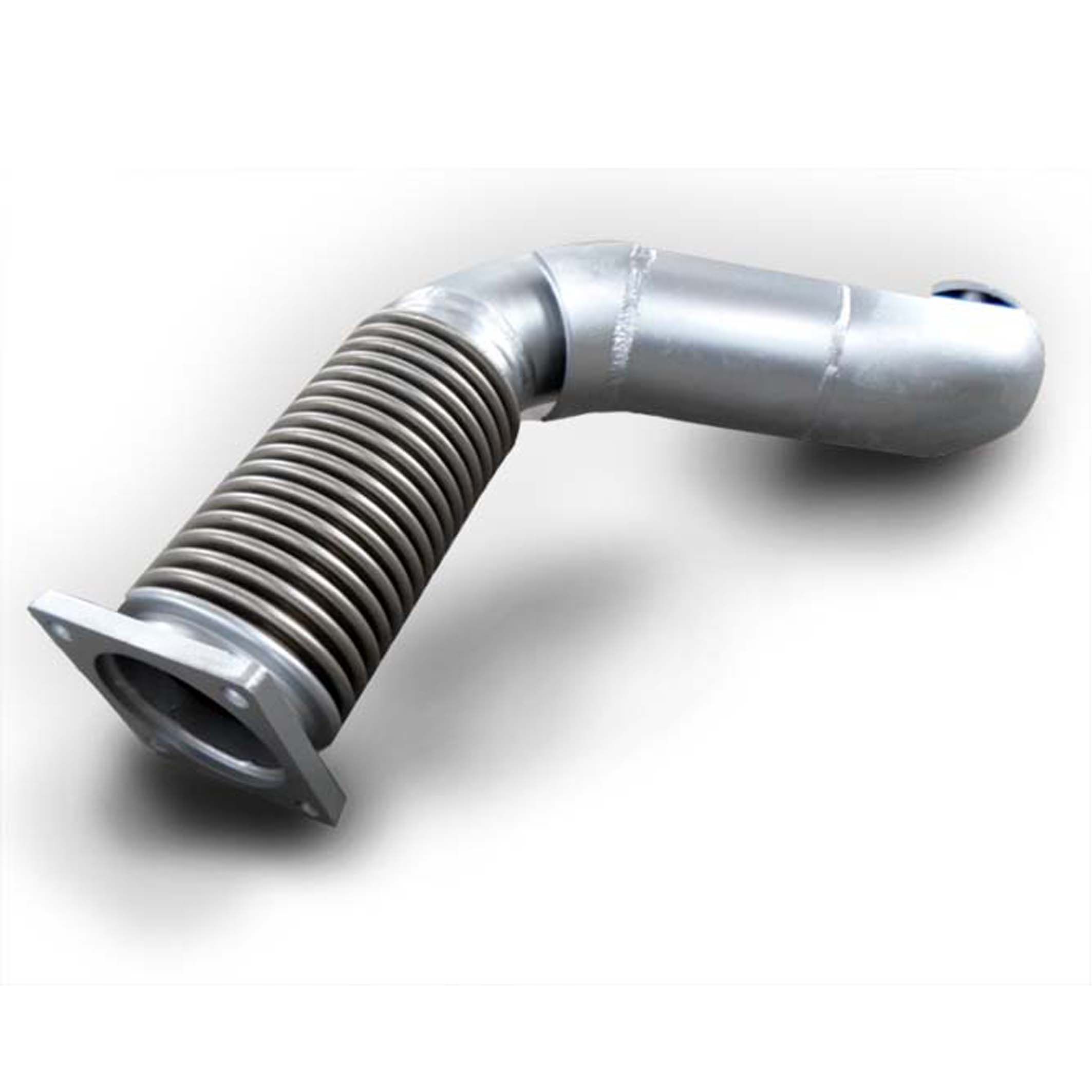 Corrugated Stainless Steel Exhaust Pipe Custom Processing
