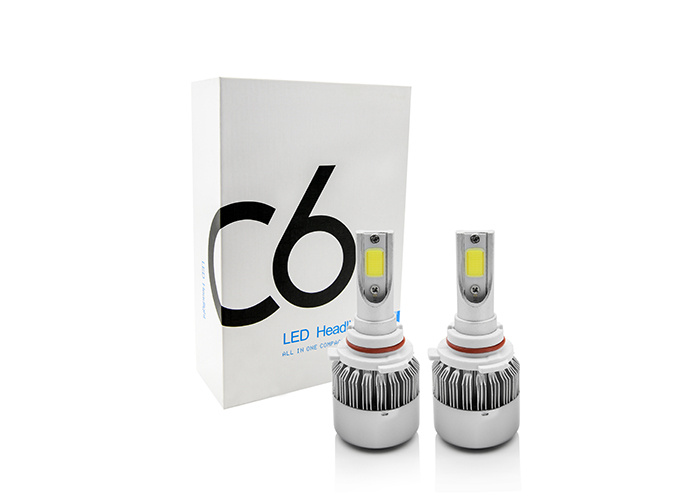 New Technology Fanless LED Headlight C6 9005