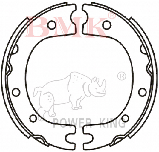 Brake Shoe (K2257) for Toyota