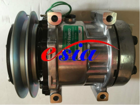 Auto Car AC Air Conditioning Compressor for Excavator 7h13 1b