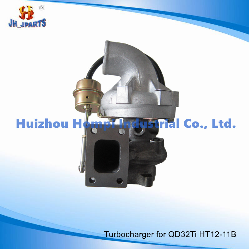 Auto Parts Turbocharger for Nissan Qd32ti Ht12-11b 14411-1W402 Ht18/Ht12/To4b93