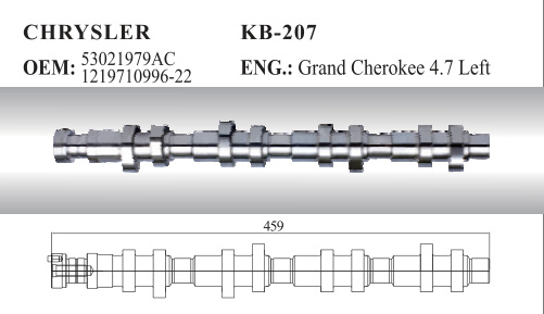 Auto Camshaft for Chrysler (53021979AC 1219710996-22)