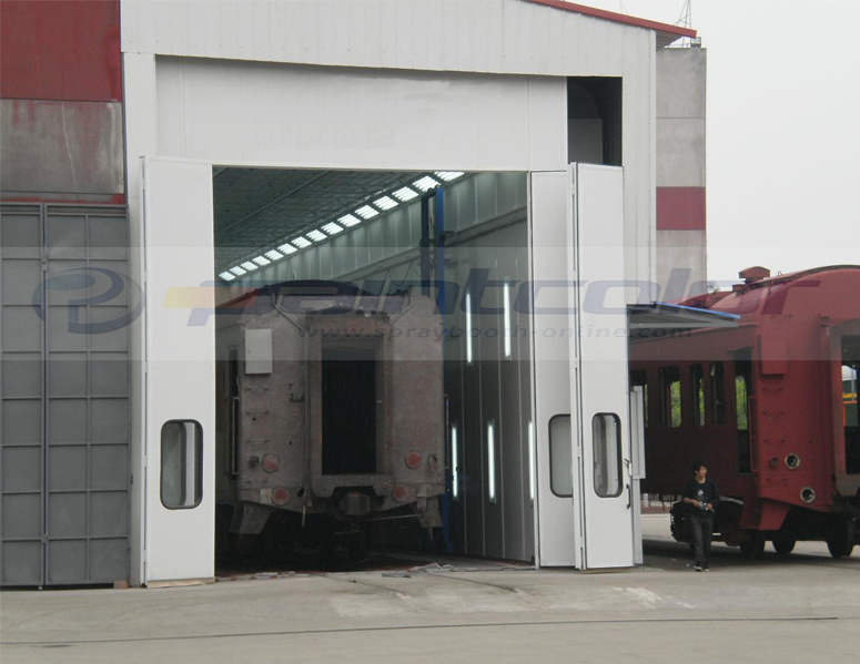 Train Paint Booth 21m X 6m X 6m