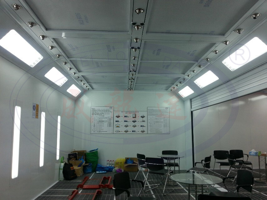 Recuperative Heating Water Base Spray Paint Booth Wld9300